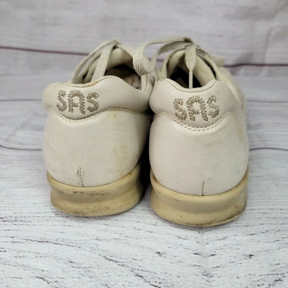 SAS Shoes Womens 8 S‎ Tripad Comfort Walking  Leather Beige